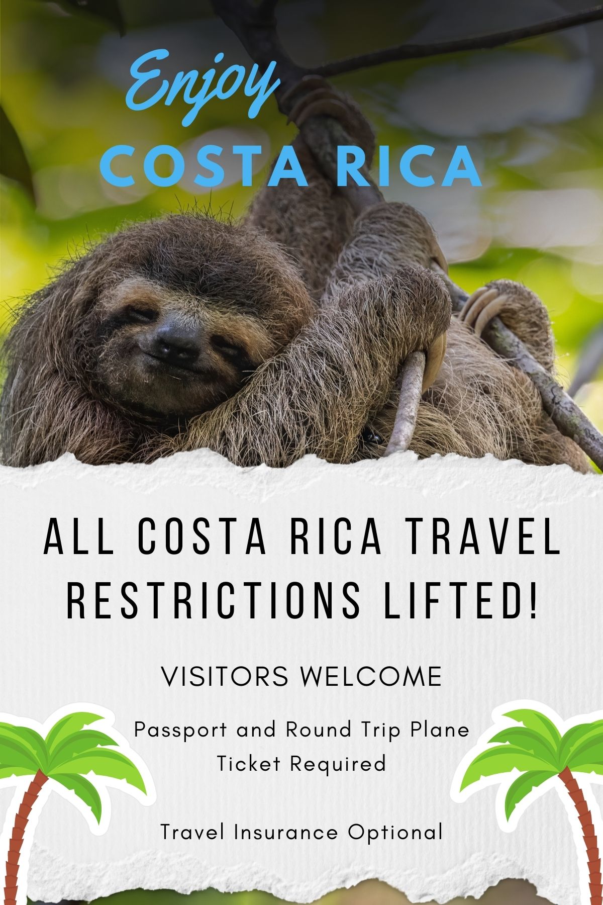 Costa Rica Restrictions Lifted